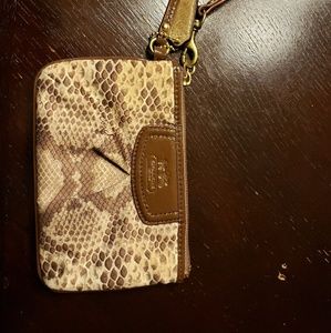 Coach wristlet